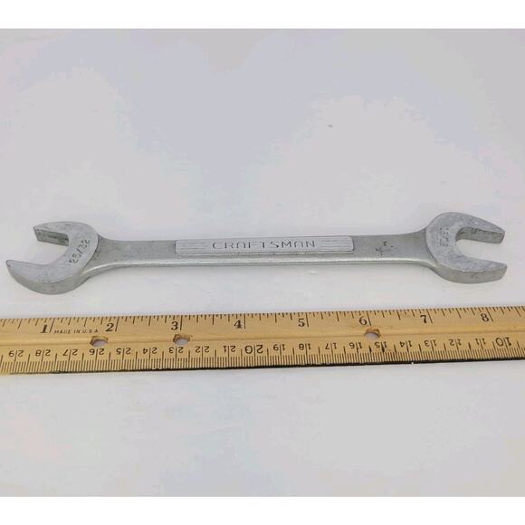 VTG. Craftsman Open End Wrench 25/32 & 13/16 V Series USA Forged - Picture 1 of 8